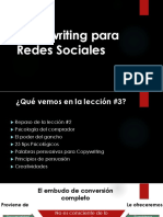 Copywriting para Redes Sociales