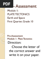 Pre-Assessment - Module 1