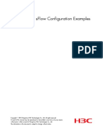 11-Network Management and Monitoring Configuration Examples-S12500 - Sflow - Configuration - Examples PDF