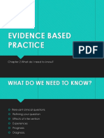 Lec 2 Evidence Based Practice