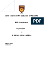 IR Sensor Project Report