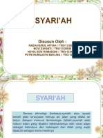 SYARI'AH