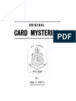 Eric Impey - Original Card Mysteries