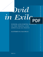 (Mnemosyne bibliotheca classica Batava. Supplementum. Monographs on Greek and Roman language and literature._ Mnemosyne bibliotheca classica Batava. Supplementum _ 309) McGowan, Matthew M._ Ovidius Na