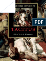 A. J. Woodman - The Cambridge Companion to Tacitus (Cambridge Companions to Literature)  -Cambridge University Press (2009)