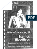Edith Stein Opera Omnia 3 PDF