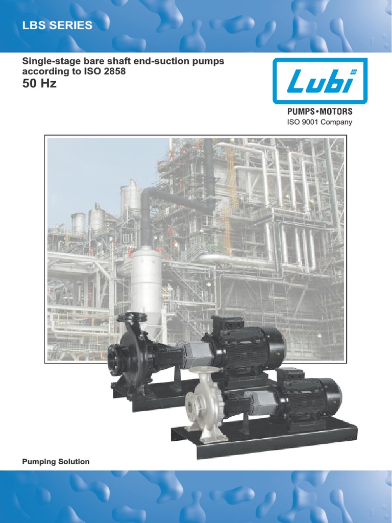 Lubi LBS Series Pump Catalogue PDF | PDF