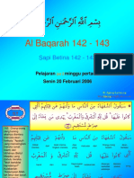 1 Juzz 2 Al Baqarah 142-143