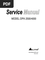 Alto-DPA2500 4000 Service Manual