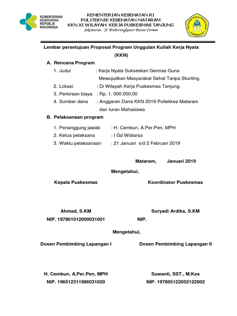 Proposal KKN Fiks | PDF | Pengembangan Diri | Sains & Matematika