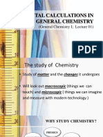 CHEM101Lecture01 - Measurements and Fundamental Calculations - Edited