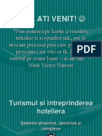 1 - Turism Structuri de Primire