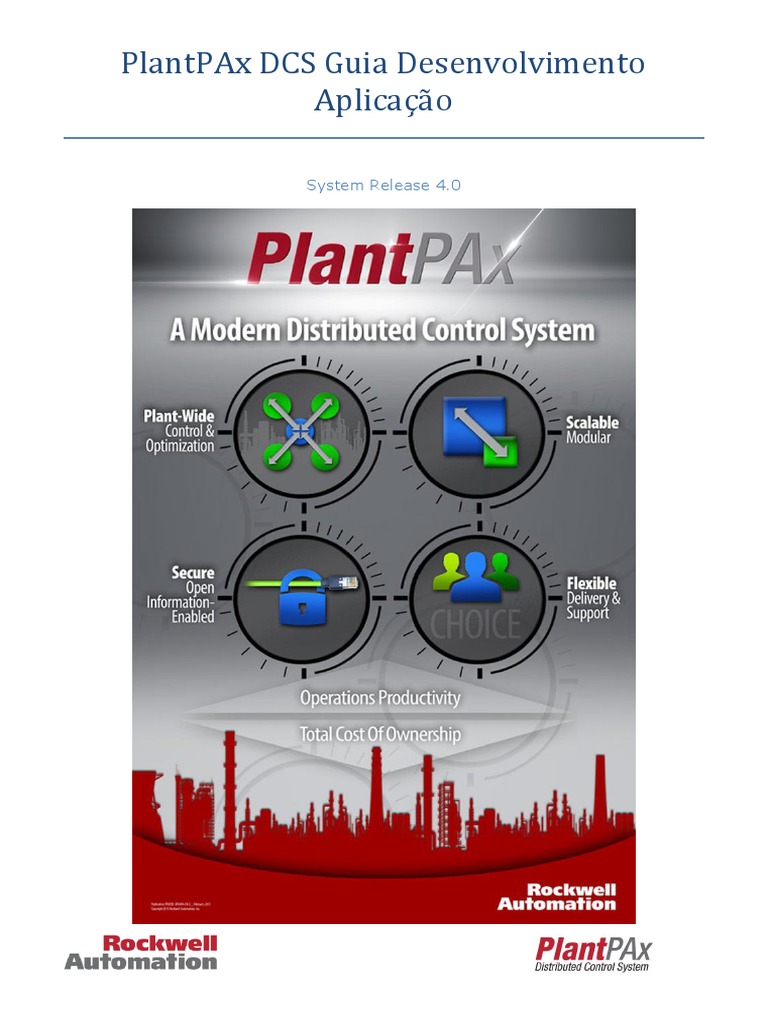 (PlantPAx DCS v4) Desenvolvimento Aplicacao Rev4.00.0