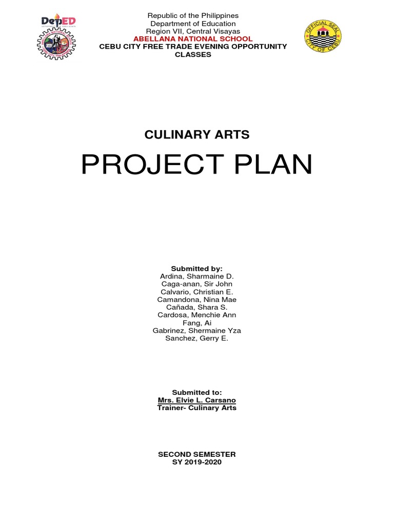 Cucumber Tuna Bites Project Plan | PDF | Sandwich | Western Cuisine