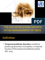 Dr Zaheed Patel discusses temporomandibular disorders and occlusal splint therapy