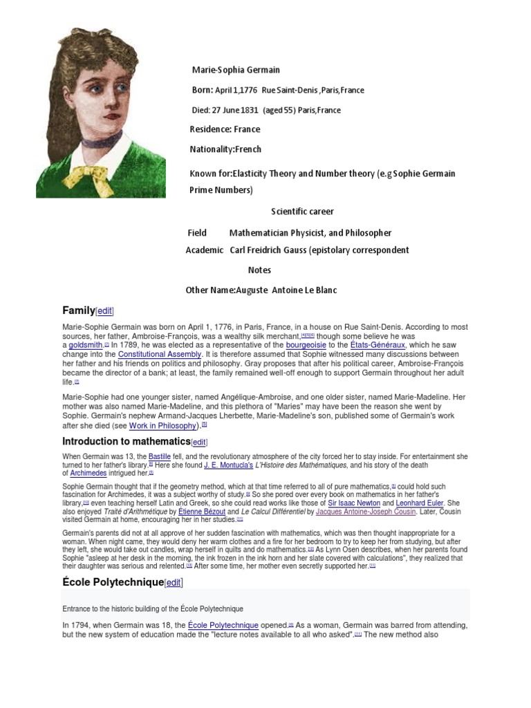 Sophie Dagoy Number Theory Science Free 30 Day Trial Scribd