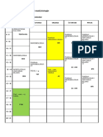 Raspored Predavanja Za Ljetni Semestar 19-20 PREDDIPLOMSKI STUDIJI