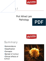 Week 5. Pathology of neoplasm I