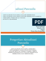 Aktualisasi Pancasila