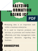 Analyzing Information Using Ict