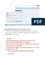 Create RFC Destination for Client Copy