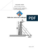 Note de Calcul Du Coffrage Du Voile