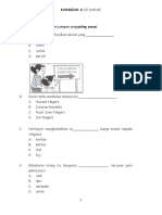 Ujian Bulanan Ogos BM Pem THN 2 2018