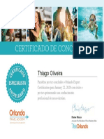 Certificado Orlando