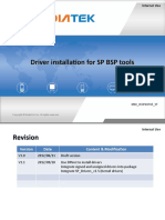 Driver Installation For SP BSP Tools