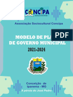 Modelo de Plano de Governo Municipal - 2021-2024