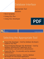 02 - PL-SQL Fundamentals I - Database Tools