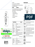 Ficha Tecnica Medidor Agua Residuales PDF