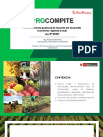 PROCOMPITE - Marco Normativo y Procesos de Implementación - AGROIDEAS NUEVO