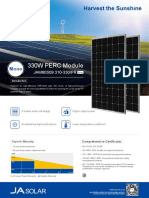 Solar Module configurations 