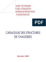 Structres Chaussées