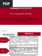 Introduction To Statistics