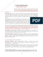 Latin Imádságok PDF