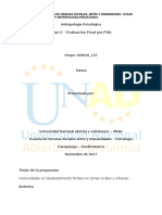 Fase 5 Antropologia Psicologica UNAD