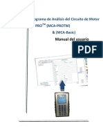 MCA - Software Manual de Usuario