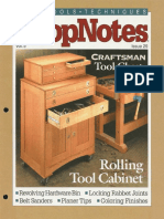 ShopNotes #29 (Vol. 05) - Craftsman Tool Chest, Rolling Tool Cabinet