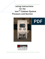 Empire Blast ProFormer Pressure and Suction Blast Cabinet Operating Instructions PDF