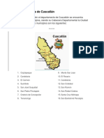 División Política de Cuscatlán