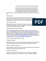 Las Actividades Humanas en Sobreexplotación de Los Recursos Que Afectan Los Cambios Globales