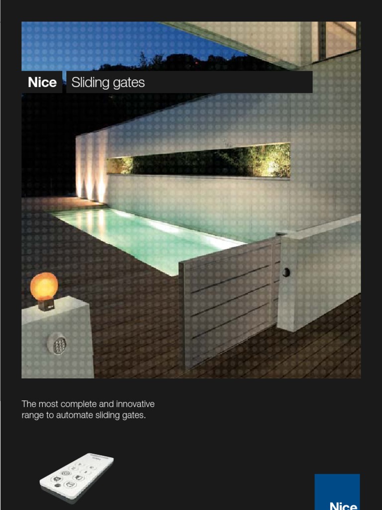 Automation Solutions for Gates | PDF | Switch | Automation