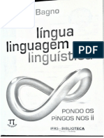 Língua, Linguagem, Linguística - Marcos Bagno