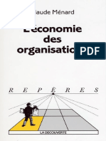 Claude Menard - Economie Des Organisations-Éditions La Découverte Et Syros (2007) PDF