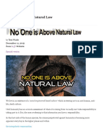 No One Is Above Natural Law - Reader View PDF