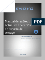 Liberacion de Espacio Storage EMC Lenovo