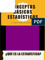 Conceptos Básicos Estadísticos