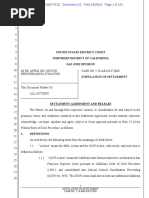 Apple Class Action - Tentative Settlement Agreement